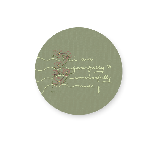 I am fearfully and wonderfully made Sticker