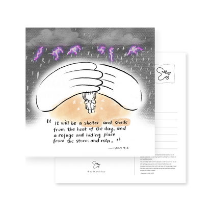 It will be a shade, shelter and refuge Postcard