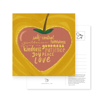 Fruits of the Holy Spirit Postcard