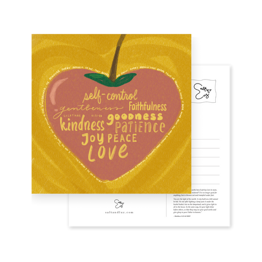 Fruits of the Holy Spirit Postcard