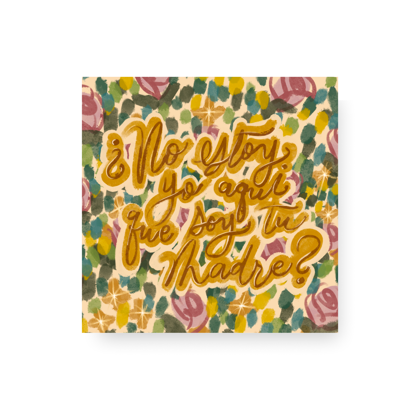 Am I not here who am your mother? Our Lady of Guadalupe Sticker