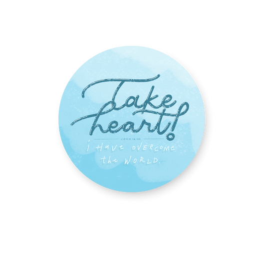Take Heart Sticker