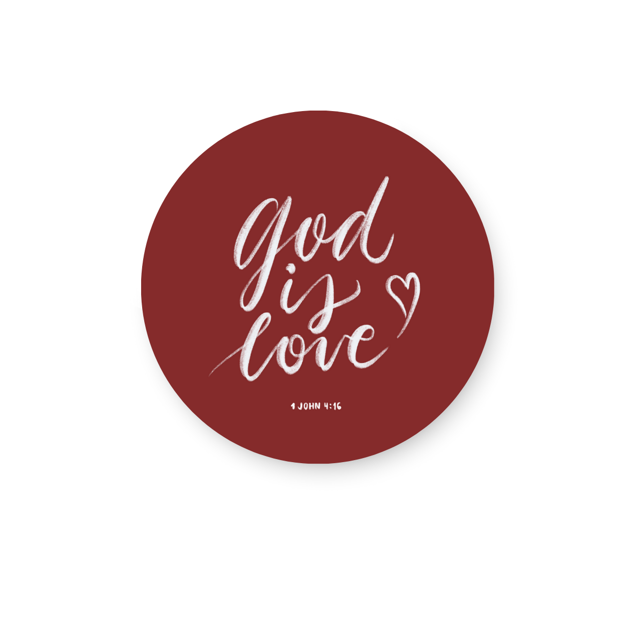 God is love Sticker