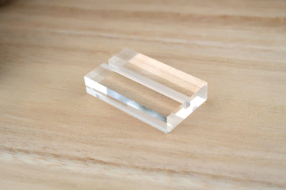 Acrylic Block Display Stand