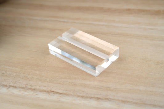 Acrylic Block Display Stand
